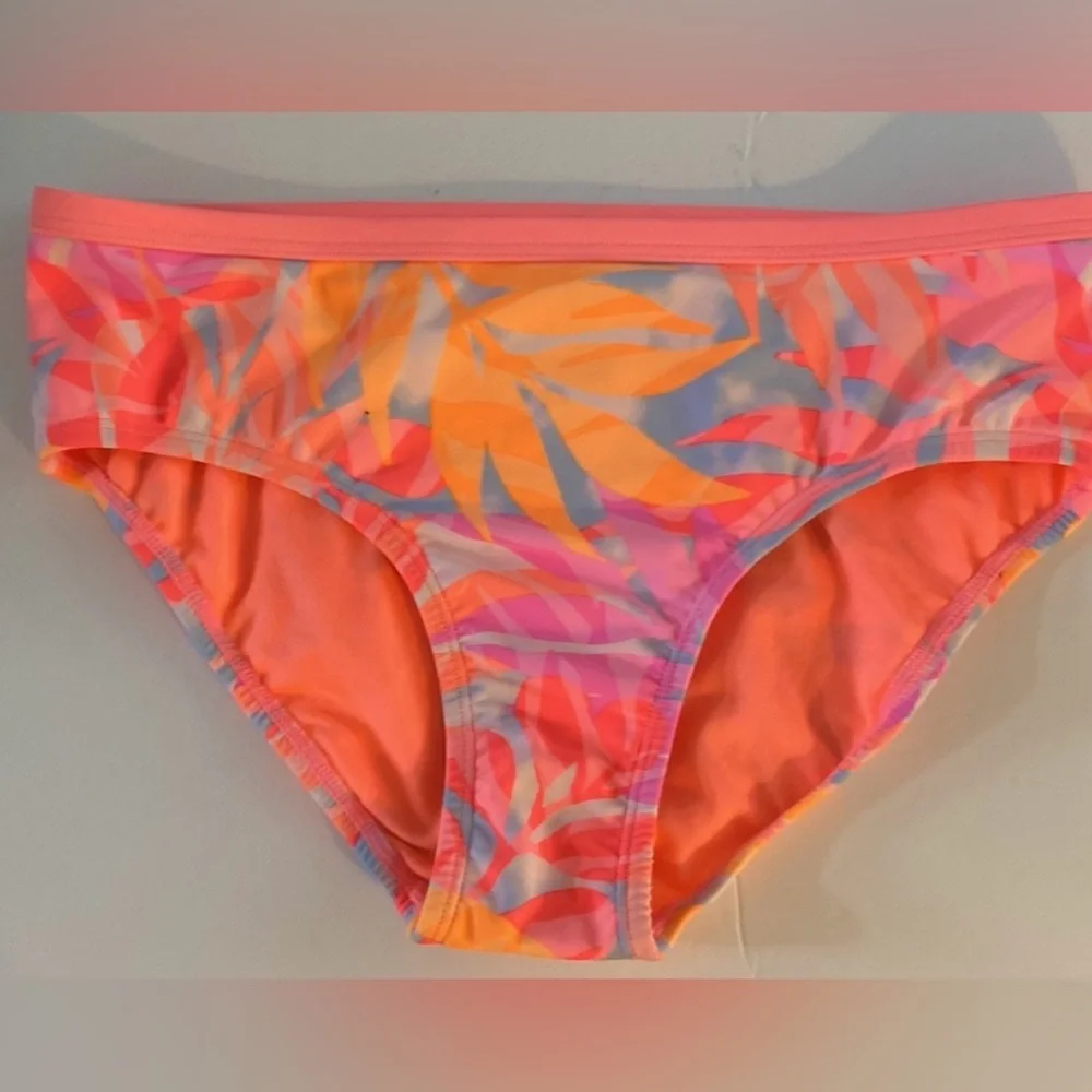 ZeroXPosur Swimwear, Bikini Set, Sz L, 14, Tie Dye, Neon, Boho, Pastel, NWOT